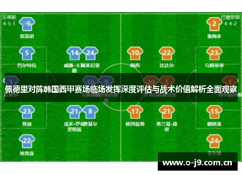 佩德里对阵韩国西甲赛场临场发挥深度评估与战术价值解析全面观察 佩德里对阵韩国西甲赛场临场发挥深度评估与战术价值解析全面观察